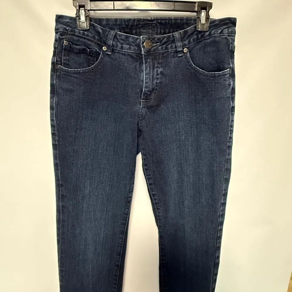 Jag Women stretch dark blue jean size 10